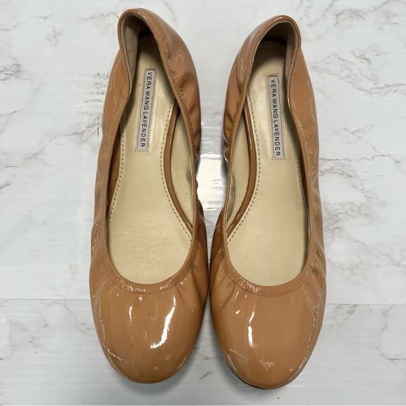 VERA WANG Lavender nude ballet FLATS SHOES - Picture 2 of 7